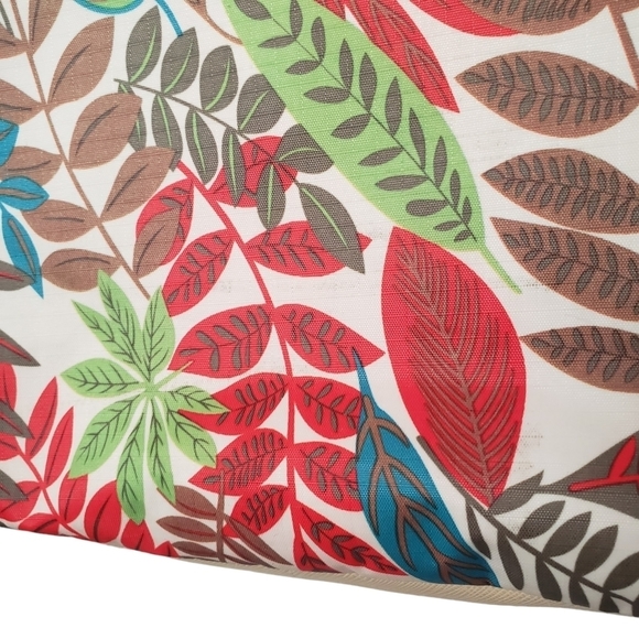 Ricardo Beverly Hills Colourful Botanical Print Nylon Small Travel Tote Bag - Picture 13 of 14